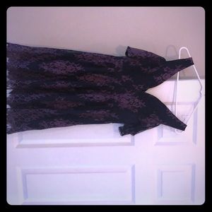 Venus lace cold shoulder dress